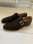 Crockett & Jones Monkton brun mocka strl 44