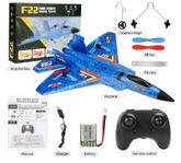 F22 Raptor RC-plan EPP 2.4 GHZ radiostyrt flygplan