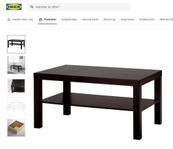 Lacksoffbord -IKEA