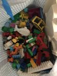 Stor påse Lego bitar ca 300 st 