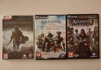 NY! 3 Datorspel Assassins Creed Shadow of Mordor PC Spel