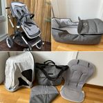 Bugaboo Fox barnvagn med flera tillbehör! 