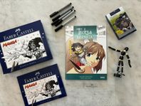 Manga bok plus tillbehör 