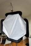 Softbox 85cm - Felsydd men fungerar! 