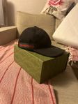 Gucci ORIGINAL GG CANVAS BASEBALL HAT WITH WEB