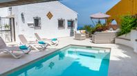 Villa, magisk havsutsikt, privat pool, 8p i Almunecar(Nerja)