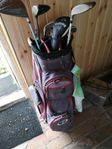 Golfset med bag