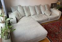 Stalands divan soffa grå