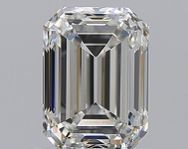 Emerald cut 0,90 ct diamant 