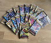 Pokémon booster packs Astral Radiance 18ST OÖPPNADE 