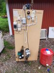 Akumulatortank och vattenburna radiatorer