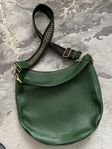 Coccinelle - Stor grön hobo väska med extra axelband 