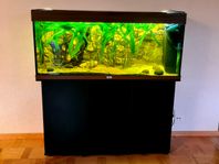 Akvarie Juvel Rio 240 liter + möbel + bakgrund + tillbehör