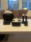 VR headset med tillbehör 1200kr