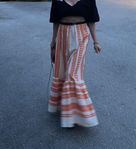 Maxi skirt med volang - handmade in Greece