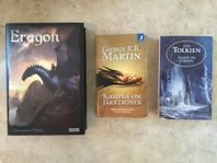 Fiction, GoT, Tolkien, Paulini m.m