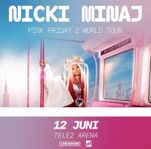 Nicki Minaj sittplats Stockholm 12/6