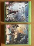 assasins creed origins och odyssey xbox one