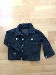 svart jeansjacka stl 90