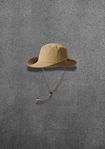 Sun Hat for Adult Khaki/Brown Adjustable Size