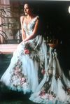 Ny Romantisk Brudklänning Bröllopsklänning Broderier & Ro