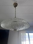 retro vintage plafond taklampa tak lampa mässing 60-tal