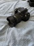 Canon EOS 700D + 18-55 objektiv och 50 mm objektiv