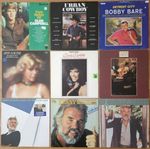 LP-Skivor Vinyl Country & Western - 20 spänn styck