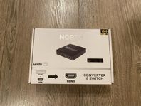 North Scart to HDMI converter