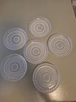 Kastehelmi, Iittala, coasters