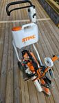 Kapmaskin Stihl TS 420 med kapvagn FW20