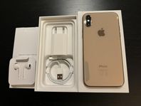 iPhone XS Guld 256Go (perfect condition, new accessories)