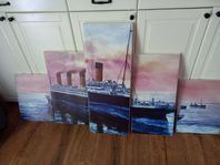 Canvas Tavlor av Titanic 