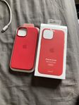 iPhone 13 mini röd Apple skal
