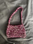 Virkad handväska Crochet baguette bag