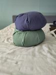 2 x Yogiraj mediation yoga pillow half moon