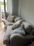 soffa ”Howard” svängd med fåtölj 