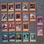 Yu-Gi-Oh! spelkort, 21 st, gamla