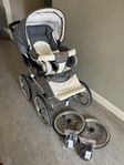 Emmaljunga barnvagn ”De Luxe Chassi”
