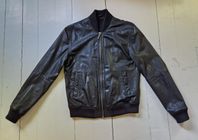 Nudie jeans skinn bomber jacket 