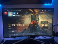 monitor curved  32” 4K 