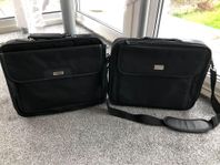 Väskor bärbar dator 15 tum handväska dator bag fack svart