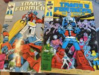 transformers serietidning nr 6 1987 nr 2 1988