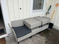 Trädgårdsofa