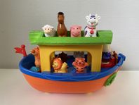 Nordin Toys Noas ark aktivitetsleksak med ljud - Båt djur