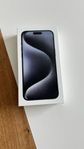 NY IPHONE 15 PROMAX 256GB BLUE TITANIUM 