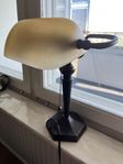 Bankirlampa beige 40 cm. Bankers lamp