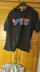 Intersport classic black t-shirt. 