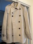 Burberry limited Edition Grey Trench Coat M)I EU 48