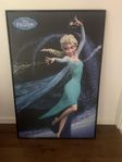 stor tavla affisch Elsa Frost Frozen
